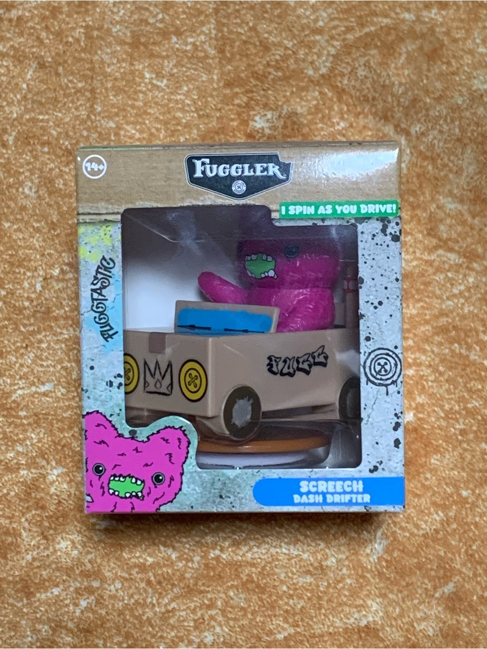 Fuggler Screech Dash Drifter Pink Spin Car Toy